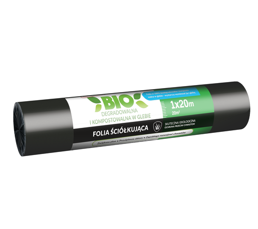 Mulčēšanas plēve BIO 1,6x10m