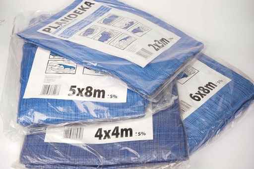 Pārklājs 8x12m zils 55gr/kv.m.